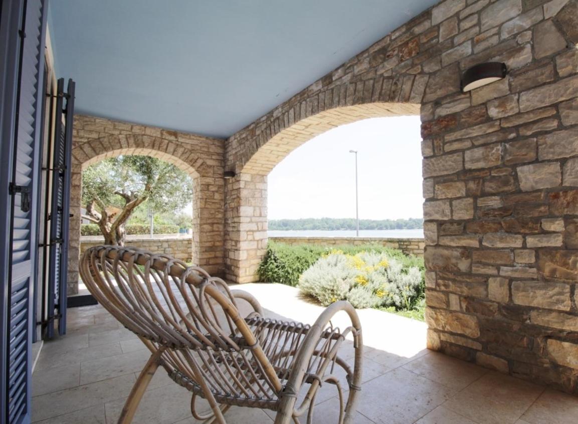 Istrian Villa With Unique Sea View Ловречица Экстерьер фото